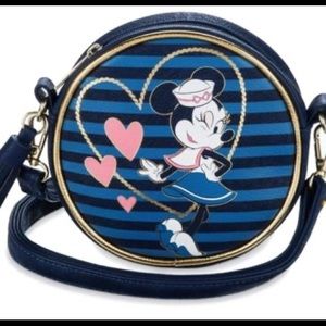 Disney Cruise Line Sailor Minnie Mouse Round Bag